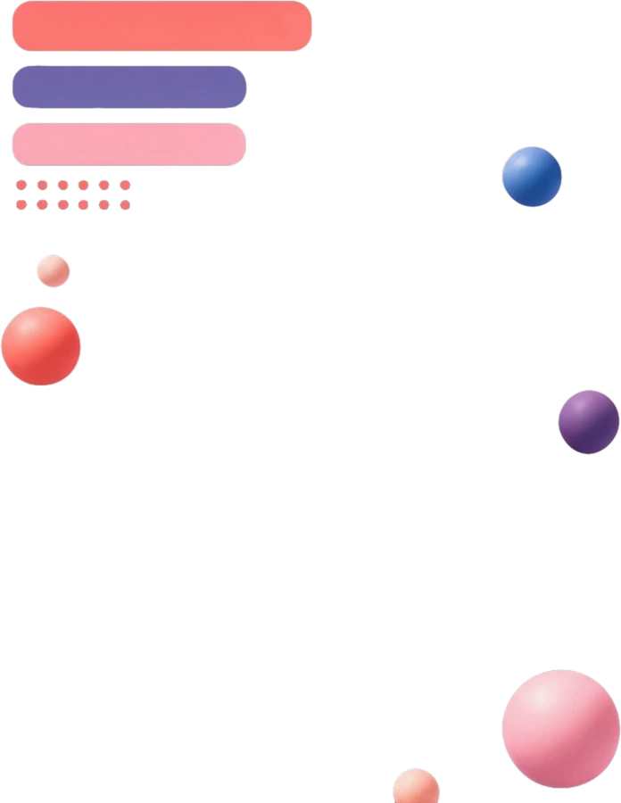 Extracted decorative shapes