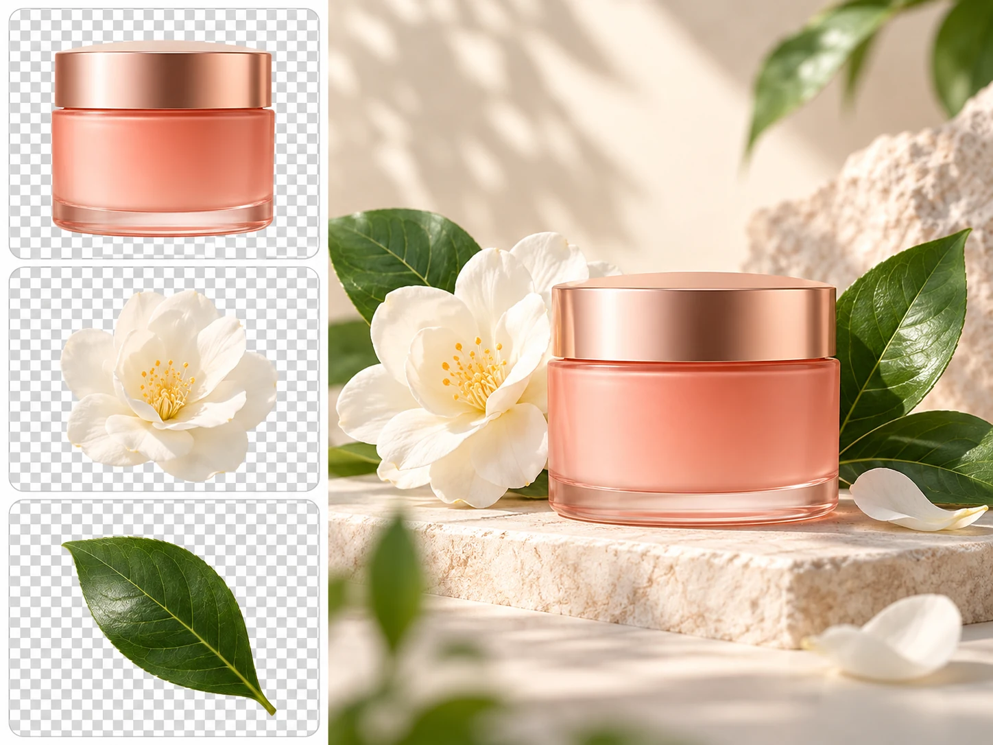 Separate Products and Decorations from Canva Exports