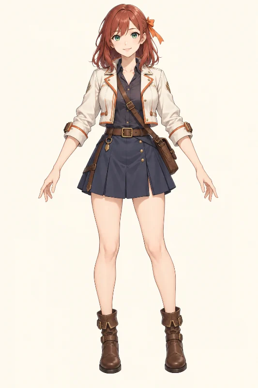 Full-body courier character used for the file examples