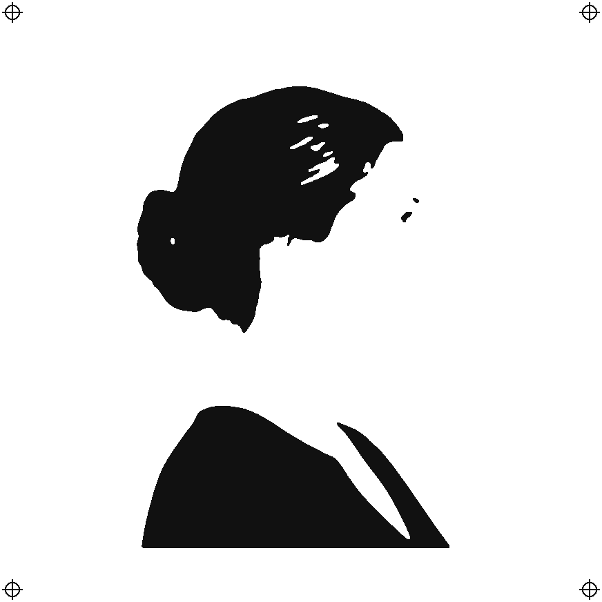 Capa 3 del stencil recortada en su propia hoja