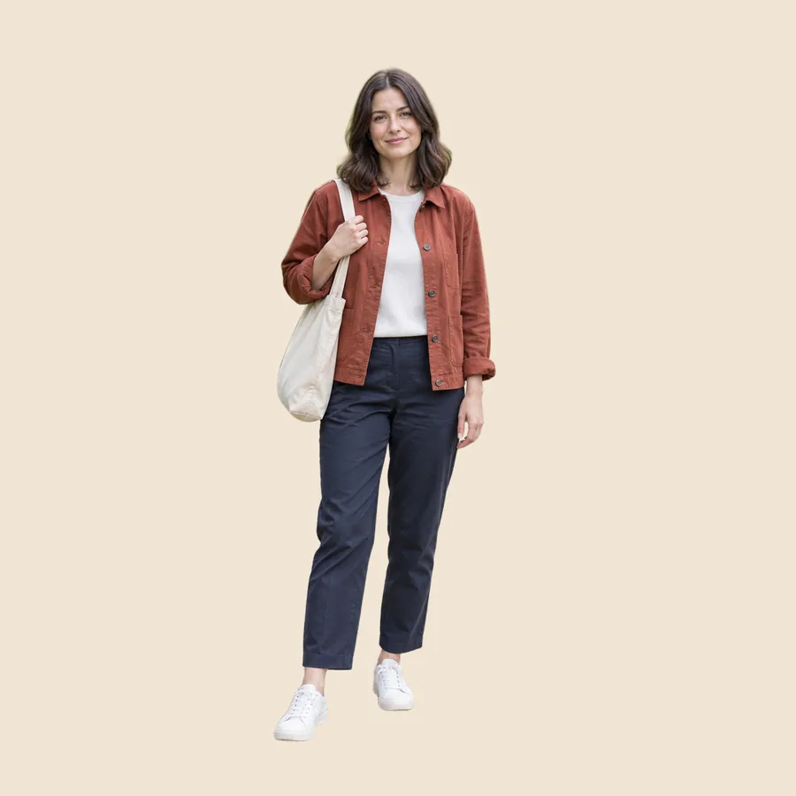 The same transparent background cutout placed on six background colors