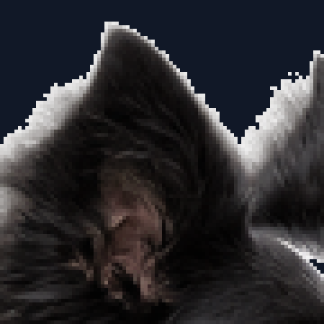 Zoomed edge of a transparent GIF with a light halo